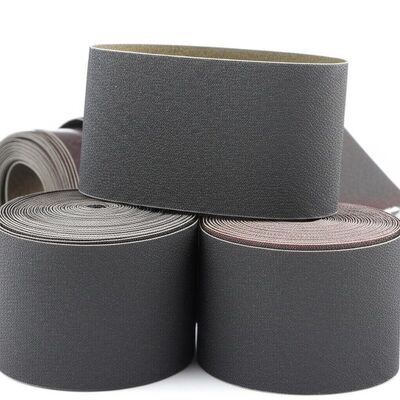 Customized Black 3x21 Silicon Carbide Sanding Belts For Steel 40 Grit -120 Grit