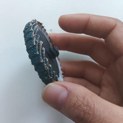 Zirconium Corundum Half Curved Abrasive Flap Disc flapper wheel For Grinder 3 Inch