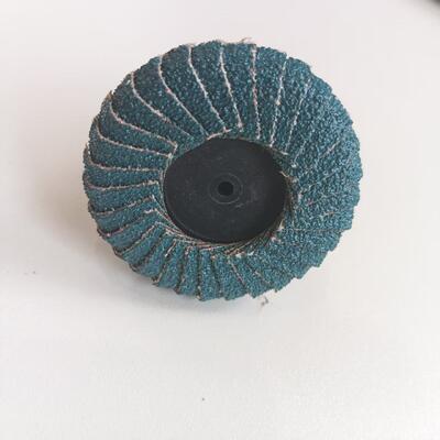 Zirconium Corundum Half Curved Abrasive Flap Disc flapper wheel For Grinder 3 Inch