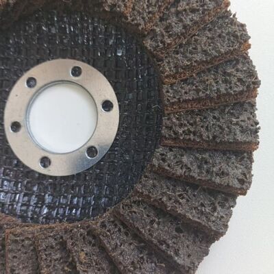 Coarse Grit Abrasive Non Woven Flap Wheel Disc Sandpaper Flapper 150mm 180mm