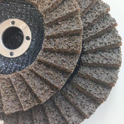 Coarse Grit Abrasive Non Woven Flap Wheel Disc Sandpaper Flapper 150mm 180mm
