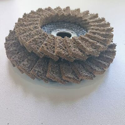 Coarse Grit Abrasive Non Woven Flap Wheel Disc Sandpaper Flapper 150mm 180mm