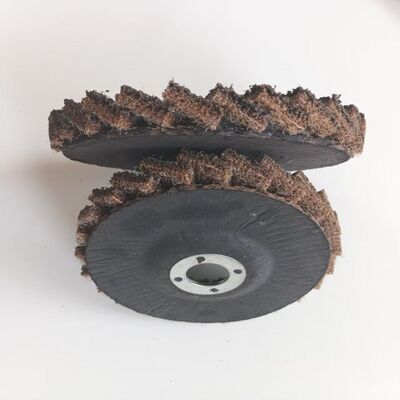 Coarse Grit Abrasive Non Woven Flap Wheel Disc Sandpaper Flapper 150mm 180mm