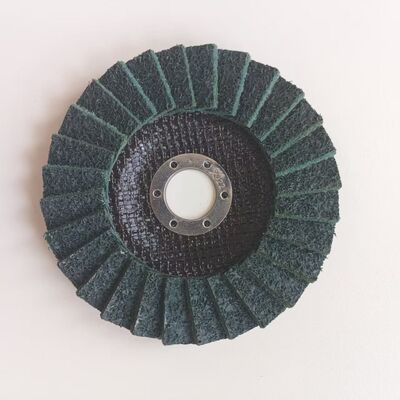 Nylon Abrasive Flap Non Woven Polishing Wheel Fine Grit 180mm For Grinder