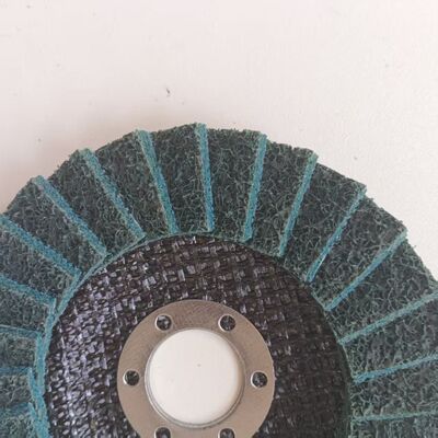 Nylon Abrasive Flap Non Woven Polishing Wheel Fine Grit 180mm For Grinder