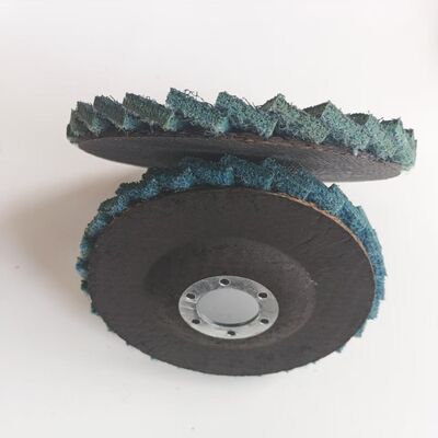 Nylon Abrasive Flap Non Woven Polishing Wheel Fine Grit 180mm For Grinder