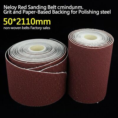 Neloy Aluminum Oxide Al₂O₃ 2x28 Sanding Belt Paper Based Circinate Type