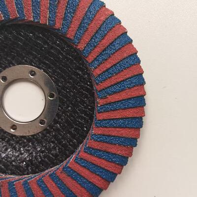 Full Curved Ceramic Abrasive 60 Grit Flap Disc For Polishing Stainless Steel ODM