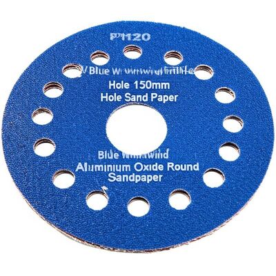 150mm Aluminum Oxide Abrasive Sanding Disc Hook And Loop Sandpaper