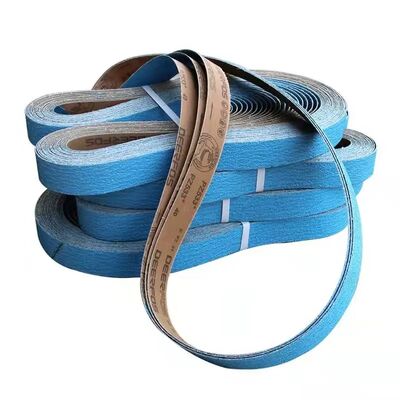 Custom Aluminium Zirconia Abrasive Sanding Belt For Polishing 24-120 Grit