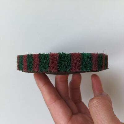 Nylon Non Woven Flap Disc Sourcing Pad 100mm 115mm 125mm 150mm