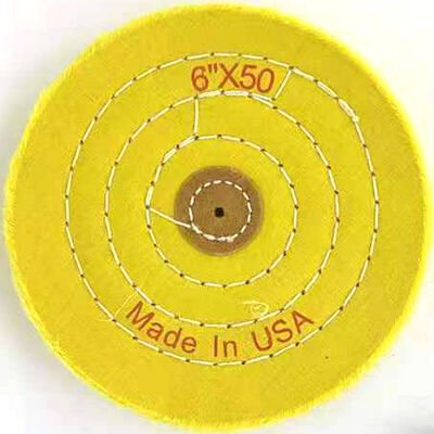 OBM Cotton Buffing Wheels 100mm 4 Inch Dry And Wet Sanding For Angle Grinder