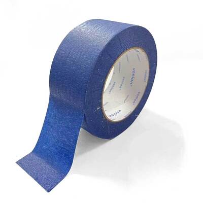 Waterproof Blue Crepe Paper Masking Tape For Automotive 60mm*50m