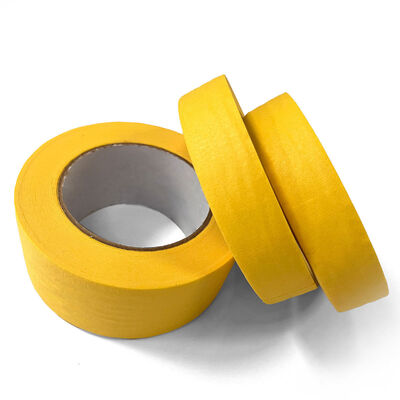 Customized 55mm Yellow Crepe Masking Tape For car Automotive Paint