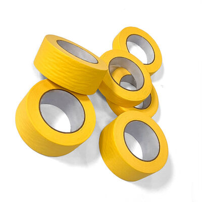Customized 55mm Yellow Crepe Masking Tape For car Automotive Paint