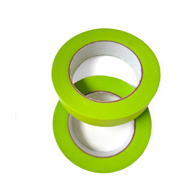 18mm X 50m Decorative Crepe Art Tape Paper Auto Masking Tape Green For Painters