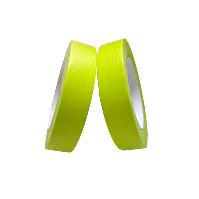 18mm X 50m Decorative Crepe Art Tape Paper Auto Masking Tape Green For Painters