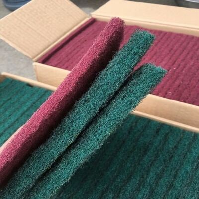 Custom Industrial Carborundum Abrasive hand Pad Nylon 6x9 For Removing Rust