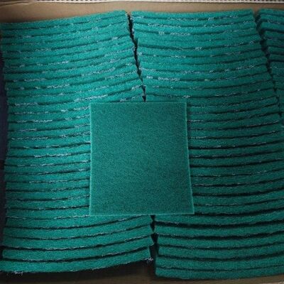 Custom Industrial Carborundum Abrasive hand Pad Nylon 6x9 For Removing Rust