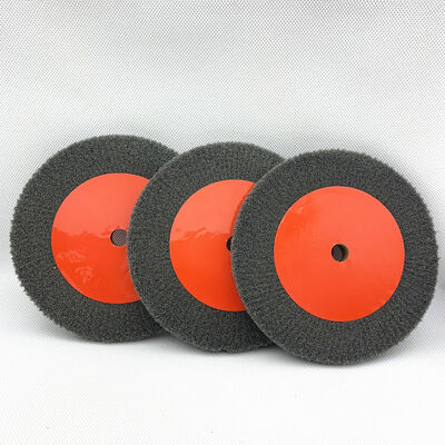 Nonwoven 80 Grit Grinding Wheel Flap Discs For Bench Grinder６Inch 4 Inch