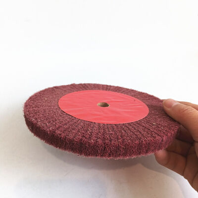 150mm Non Woven Bench Grinder Abrasive Wheel Flap Disc 320 Grit