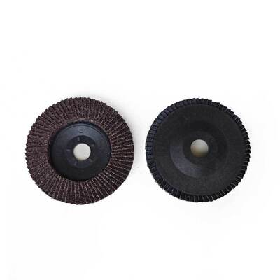 100x16mm Polishing Flap Disc Wheel With Calcined Aluminium Oxide Cloth 120 Grit