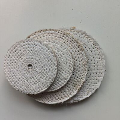 150mm 100mm Sisal Polishing Wheel For Stainless Steel Jewelry Buffing