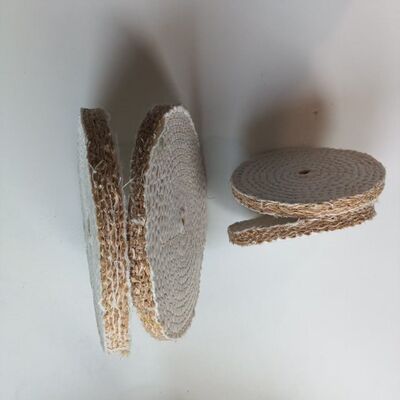 150mm 100mm Sisal Polishing Wheel For Stainless Steel Jewelry Buffing