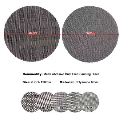 17 Inch 16 Inch Sanding Disc Silicon Carbide Mesh Hook Loop For Floor Polishing ODM