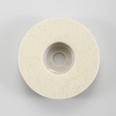 100mm Fine Grit Wool Buffing Wheel for Mirror Finish Polishing of Stainless Steel