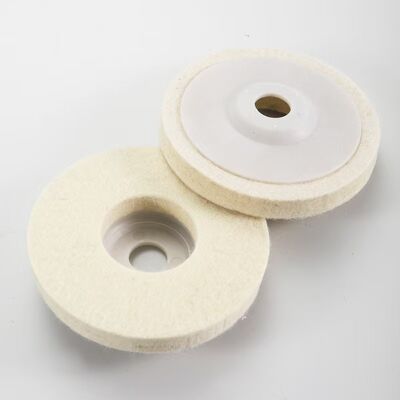 100mm Fine Grit Wool Buffing Wheel for Mirror Finish Polishing of Stainless Steel