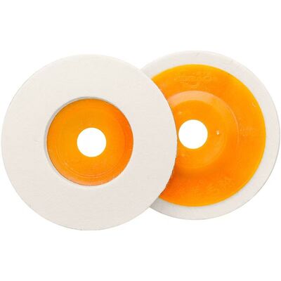 Custom Fine Grit Abrasive Flap Wheel Wool Buffing Wheel 80 Grit 100mm