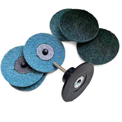 Silicon Carbide 2 Inch Roloc Disc Non Woven Surface Sanding Deburring