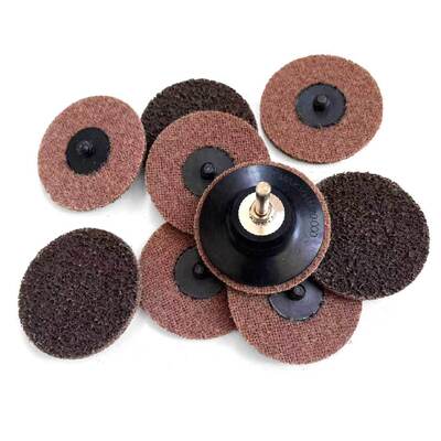 Nonwoven Coarse SiC Abrasive TR Roloc Surface Conditioning Disc 3" Polishing Pads