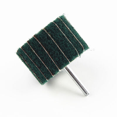 Green Shaft Grinding Flap Wheel Discs 20mm 25mm 30mm 40mm 50mm 60mm 80mm 100mm