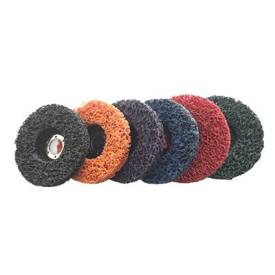 5"X7" Green Abrasive Flap Wheel Disc Rust Remover For Metal Paint Coating