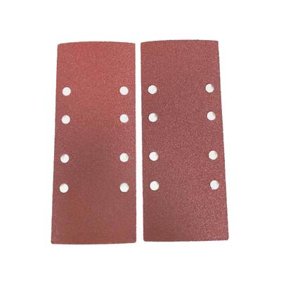 C weight Automotive Sanding Discs 8 Hole Aluminum Oxide Rectanglar ODM