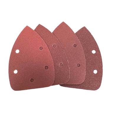 2000 Grit Random Orbital Sanding Discs Triangle 5 Hole For Grinding Polishing