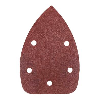 2000 Grit Random Orbital Sanding Discs Triangle 5 Hole For Grinding Polishing