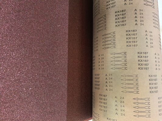 Aluminium Oxide Abrasive Sand Cloth Roll 36 Grit-320 Grit For Polishing Wool