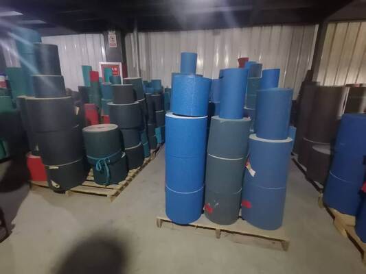 Blue Zirconia Oxide 320 Emery Abrasive Cloth Roll 1.4mx100m For Flap Disc And Sand Belts