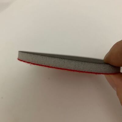 Round Abrasive Orbital Sanding Sponge Sponge Disc Pad For Sander Hoop & Look Backing