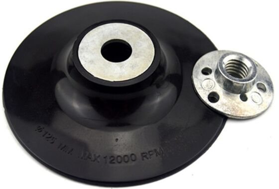 M14 Rubber Plastic Backing Angle Grinder Pads 150mm 180mm For Angle Grinder