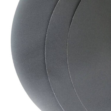 Abrasive paper for Metallograph Aluminium Oxide Black sand paper with PSA for samples