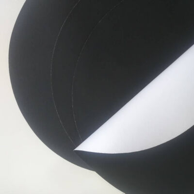 Abrasive paper for Metallograph Aluminium Oxide Black sand paper with PSA for samples