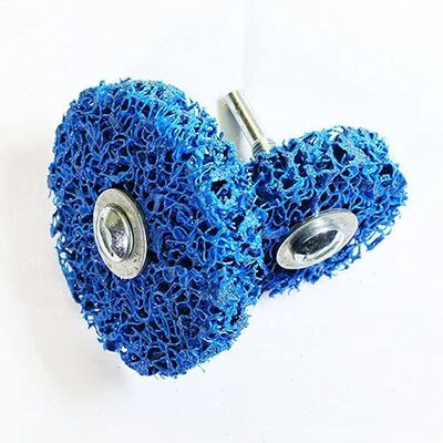 1inch 2inch 3inch black poly strip disc with 1/4" shank Easy Strip & Clean Discs for Abrasive Tools Paint Rust Removal