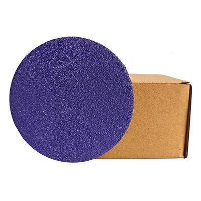 125mm 5 Inch Purple P60-P800 Hook and Loop Ceramic Sanding Disc Automotive Sandpaper