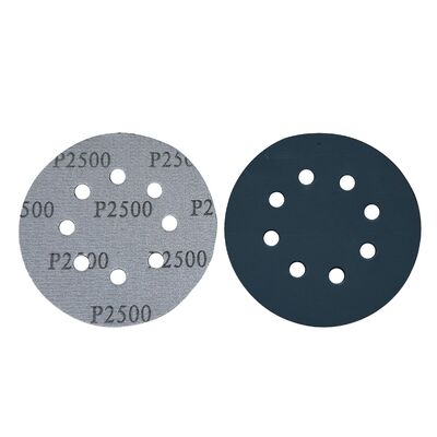 125mm 225mm Abrasive Sanding Disc 5inch 8 Hole Sandpaper Pad 1000 Grit for drywall