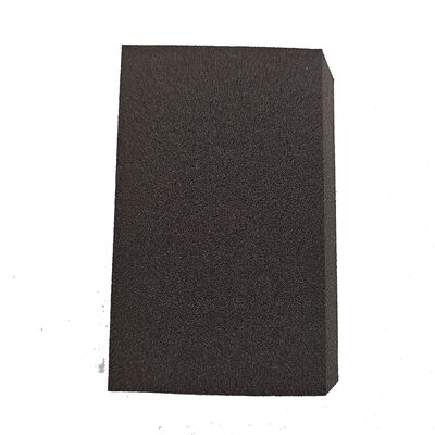Hot Selling Trapezoidal Bevel Black High-density Foam Abrasives Sponge Sanding Sponge