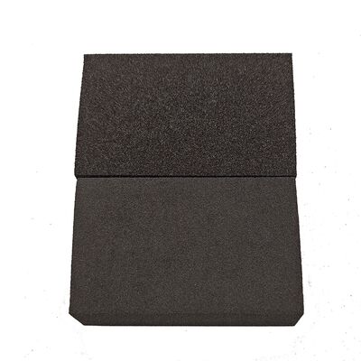 Hot Selling Trapezoidal Bevel Black High-density Foam Abrasives Sponge Sanding Sponge